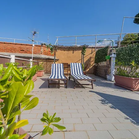012 - Loft Terrazza Privata Gigante, In Centro A 100m Dal Mare E Lejlighed