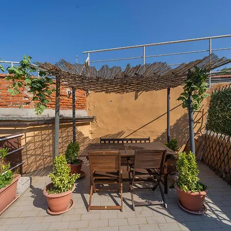 012 - Loft Terrazza Privata Gigante, In Centro A 100m Dal Mare E